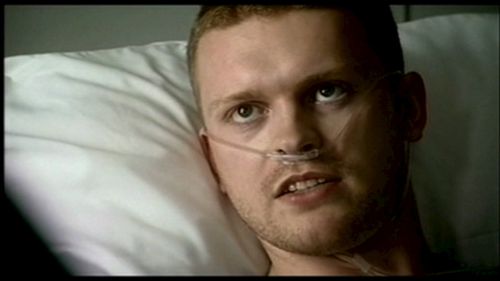Playing guest lead Billy Greenwood in Holby City.