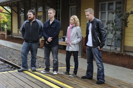Michael Voltaggio, Bryan Voltaggio, Jennifer Carroll, and Kevin Gillespie in Top Chef (2006)