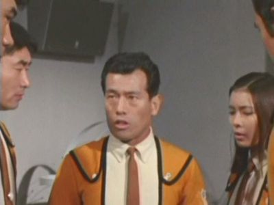 Akiji Kobayashi, Susumu Kurobe, Hiroko Sakurai, and Sandayû Dokumamushi in Ultraman: A Special Effects Fantasy Series (1