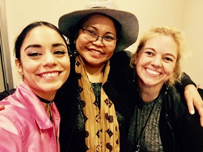 Vanessa Hudgens, Jailyn Osborne, and Gina Hudgens