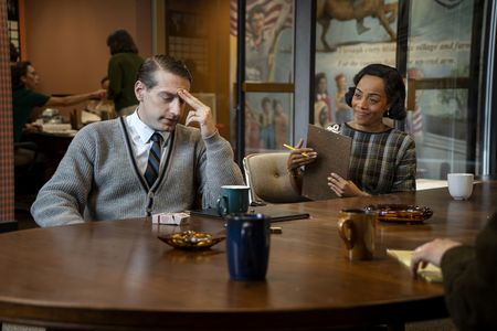 Fran Kranz and Brittany Bradford in Julia (2022)