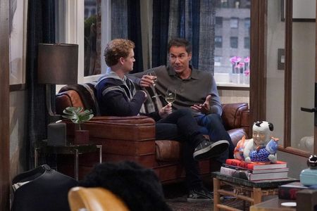 Peter Graham & Eric McCormack in Bi-Plane (Will & Grace)