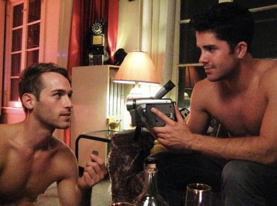 Jorge Ameer, Tom Drexel, and Robert Brinkley in Quarters (2013)