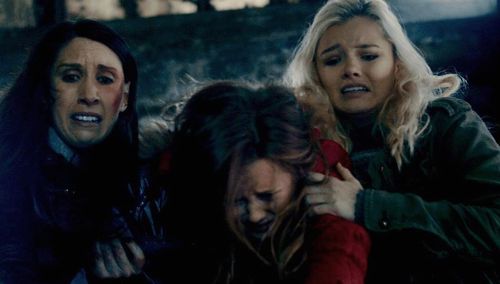Sonya Delormier, Cameryn Zupon, and Katie Hubbard in Angel (2018)