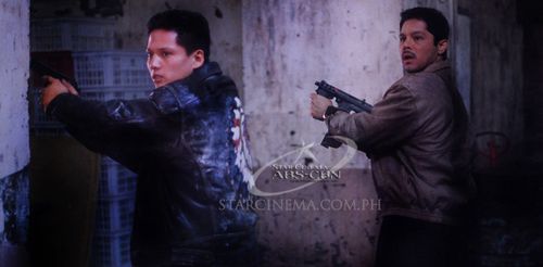 Christopher De Leon and Kier Legaspi in In My Own Hands (1996)
