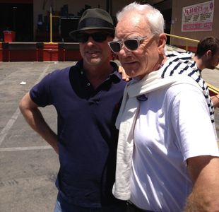 Director Benjamin Pollack and Actor Malcolm McDowell