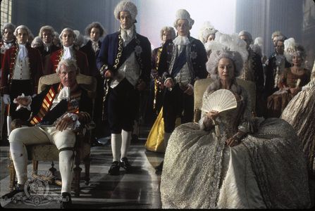 Rupert Everett, Helen Mirren, Nigel Hawthorne, Anthony Calf, Julian Rhind-Tutt, Julian Wadham, and John Wood in The Madn