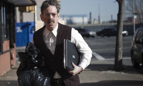 Michael Gnat as Wall Street Jimmy, on the run in 'Off Jackson Avenue' (dir. John-Luke Montias).