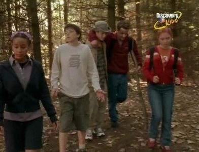 Robert Clark, Emma Taylor-Isherwood, Noah Reid, Michael Seater, and Shadia Simmons in Strange Days at Blake Holsey High 