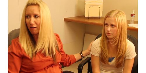 Molly Cravens and Courtni Aries in Up on High Ground (2014)