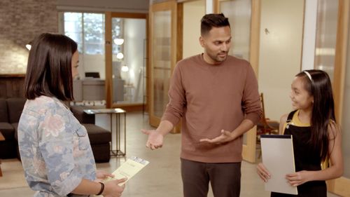 Mandy Asuncion, Lauren Asuncion, and Jay Shetty in Say It to Your Sister (2020)