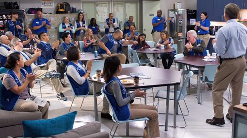 Danny Gura, Mark McKinney, Irene White, America Ferrera, Ben Feldman, Kelly Stables, Colton Dunn, Kelly Schumann, Lauren