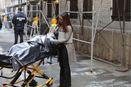 Tamala Jones and Scott Broderick in Castle (2009)