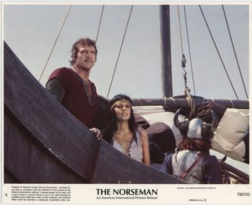 Lee Majors and Susie Coelho in The Norseman (1978)