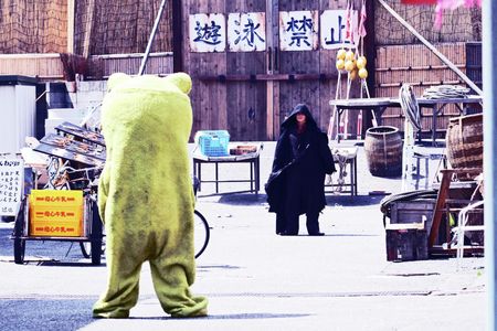 Hayato Ichihara and Masanori Mimoto in Yakuza Apocalypse (2015)