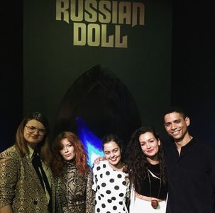 Deborah Dominguez and Russian Doll Cast and Producer at FYI Event, 2019