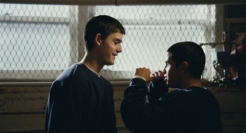Adam Butcher and Matthew Morales in Dog Pound (2010)
