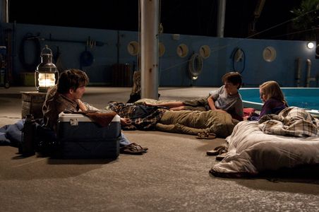 Harry Connick Jr., Nathan Gamble, and Cozi Zuehlsdorff in Dolphin Tale (2011)