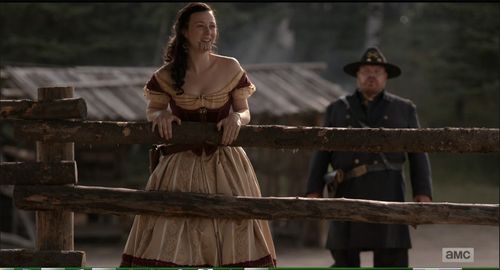 Robin McLeavy and Leon Ingulsrud in Hell on Wheels (2011)