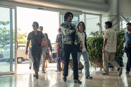 Sebastian Silveti, Iván Aragón, and Manuel Masalva in Narcos: Mexico: GDL (2021)
