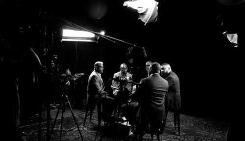 Chad Jackson, Jesse Lee Peterson, Justin Malone, Allen West, Anthony Brian Logan, and Brandon Tatum in Uncle Tom II: An 