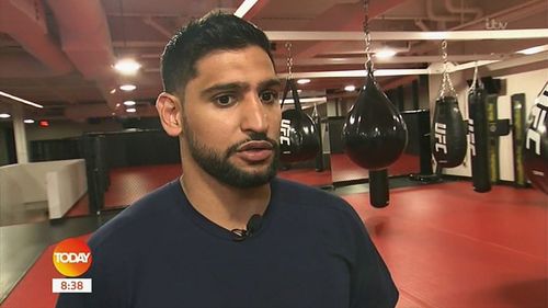Amir Khan in GMB Today (2017)