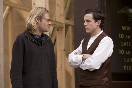 Casey Affleck and Andrew Dominik in The Assassination of Jesse James by the Coward Robert Ford (2007)