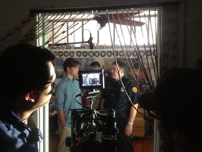 Chris Freihofer and Ty Fanning in Secrets of a Psychopath (2015)