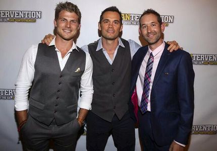 Travis Van Winkle, UFC Champion Rich Franklin and Director Stuart Acher 