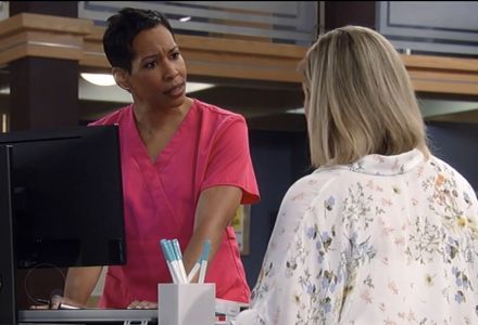 Syreeta Spears as Nurse Jessica on General Hospital Episode #1.14127 (Jul 19, 2018)