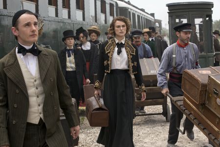 Keira Knightley and Dickie Beau in Colette (2018)
