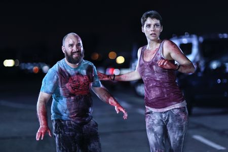 Andrea Osvárt and Nicolás Martínez in Aftershock (2012)