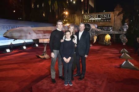 Willow Bay and Robert A. Iger at an event for Rogue One: A Star Wars Story (2016)