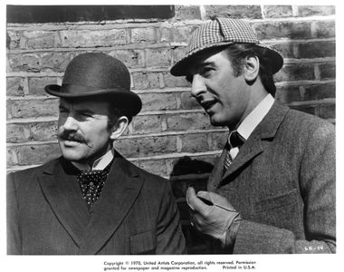 Colin Blakely and Robert Stephens in The Private Life of Sherlock Holmes (1970)