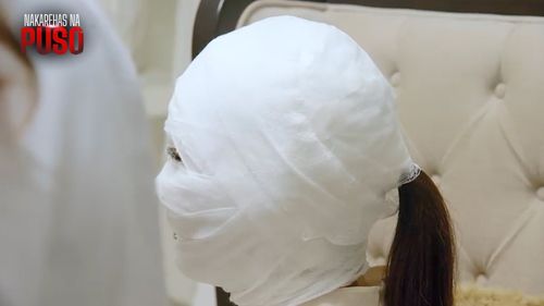Michelle Aldana in Nakarehas na puso (2022)