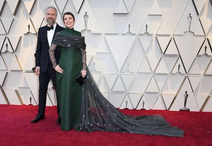 Olivia Colman and Ed Sinclair at an event for The Oscars (2019)