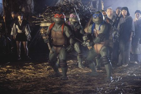 Corey Feldman, Mark Caso, David Fraser, Matt Hill, Tim Kelleher, Jim Raposa, Robbie Rist, Brian Tochi, and Paige Turco i