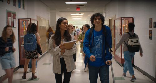Rachel Zegler and Jack Dylan Grazer in Shazam! Fury of the Gods (2023)