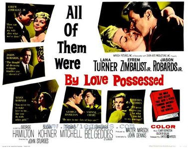 Barbara Bel Geddes, George Hamilton, Jason Robards, Lana Turner, Yvonne Craig, Susan Kohner, and Efrem Zimbalist Jr. in 