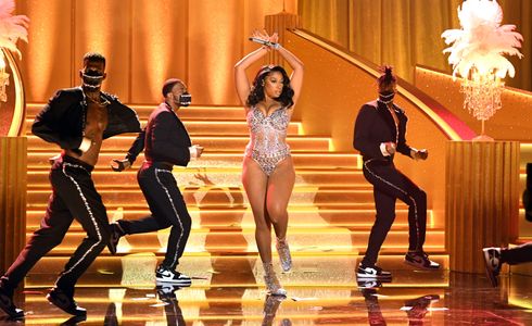Megan Thee Stallion at an event for The 63rd Annual Grammy Awards (2021)