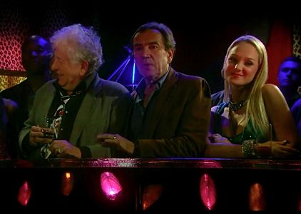 Nicky Ladanowski, Robert Lindsay & Keith Barron in 'My Family' BBC1