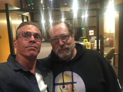 Ash Adams and Julian Schnabel
