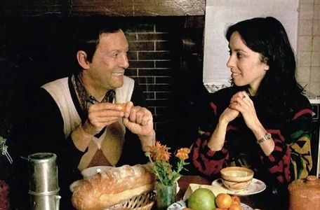 Josephine Chaplin and Maurice Ronet