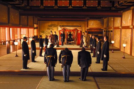 Masato Harada and Shichinosuke Nakamura in The Last Samurai (2003)