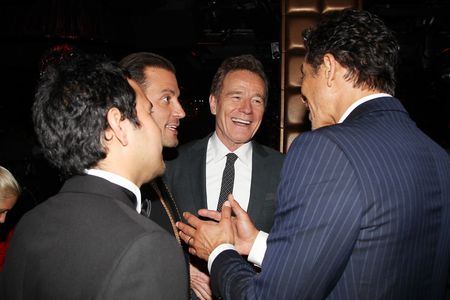 John Leguizamo, Benjamin Bratt, Bryan Cranston, Yul Vazquez, and Brad Furman at an event for The Infiltrator (2016)