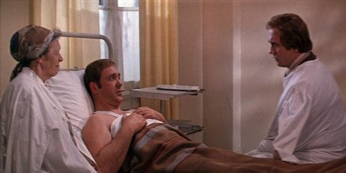 Leonid Kuravlyov and Tatyana Pelttser in A Bargain for a Bargain (1977)