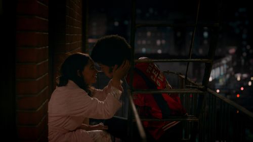 Justice Smith and Herizen F. Guardiola in The Get Down (2016)