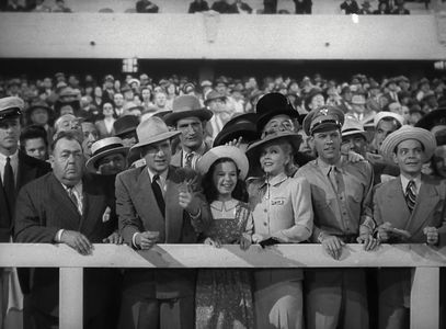 Bud Abbott, Shemp Howard, Cecil Kellaway, Grace McDonald, Leighton Noble, Patsy O'Connor, Eugene Pallette, Eddie Quillan