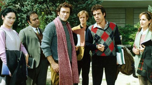 Carmen Balagué, Jesús Castejón, Carlos Hipólito, Chema Muñoz, Helio Pedregal, and Arantxa Rentería in Hasta luego cocodr