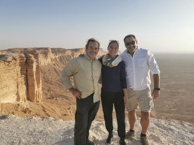 Bobby C King Chloë Henry Anton Vorster, Saudi Arabia